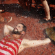 Image for article titled Photos: Spaniards mark another year by gleefully smashing each other in the face with tomatoes